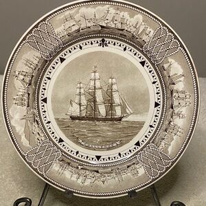 Wedgwood The American Clipper Ship Plate "Challenge"